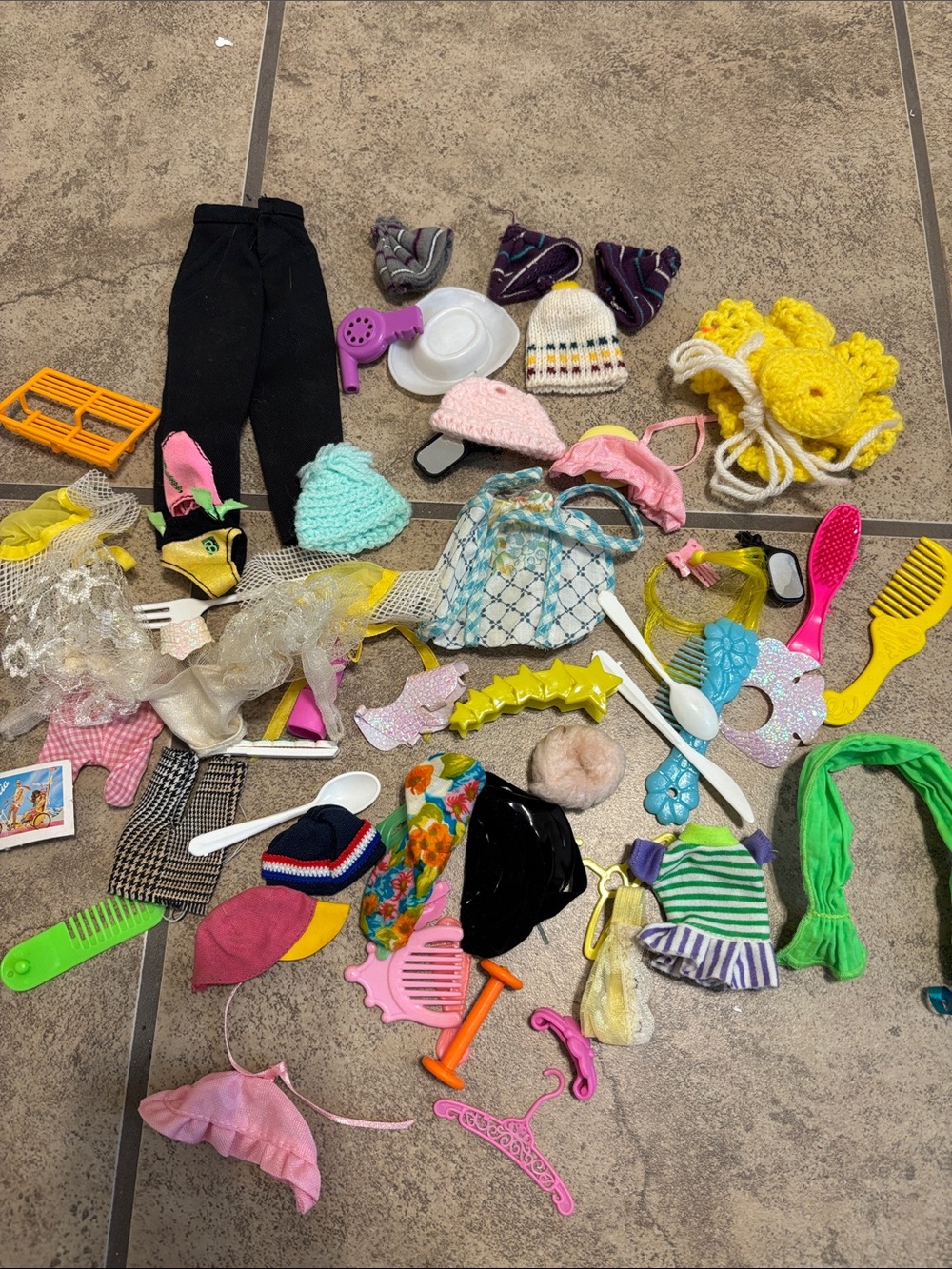 Barbie Doll Clothes and Accessory Bundle